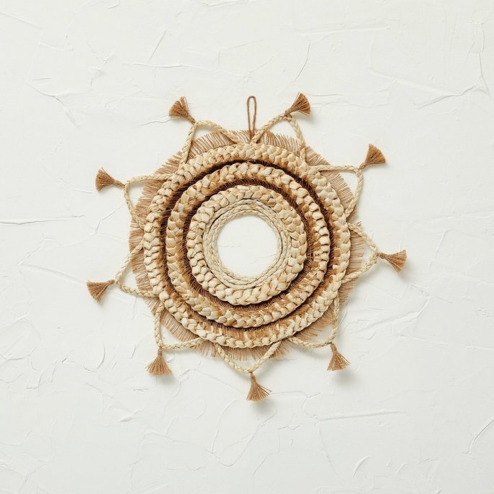 NWT Opalhouse designed with Jungalow Natural Jute Wreath